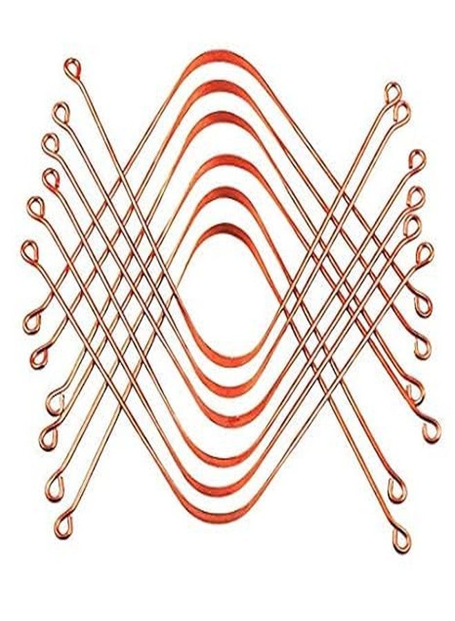 QimacPlus Pure Copper Tongue Cleaner: Ayurvedic Remedy for Kids and Adults, Promoting Daily Oral Dental Hygiene, Fresh Breath, and Overall Health Set of 12 - Image 1